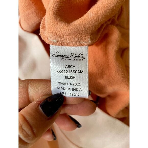 Sovereign Code BNWOT MENS hoodie sweatshirt Medium "Arch" Blush Ombre - Picture 6 of 6